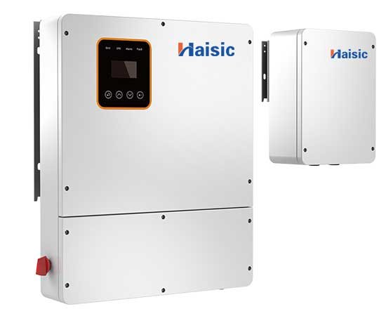 Haisic 6kW 8kW 10kW 12kW Hybrid Solar Inverter IP65 On-Grid & Off-Grid