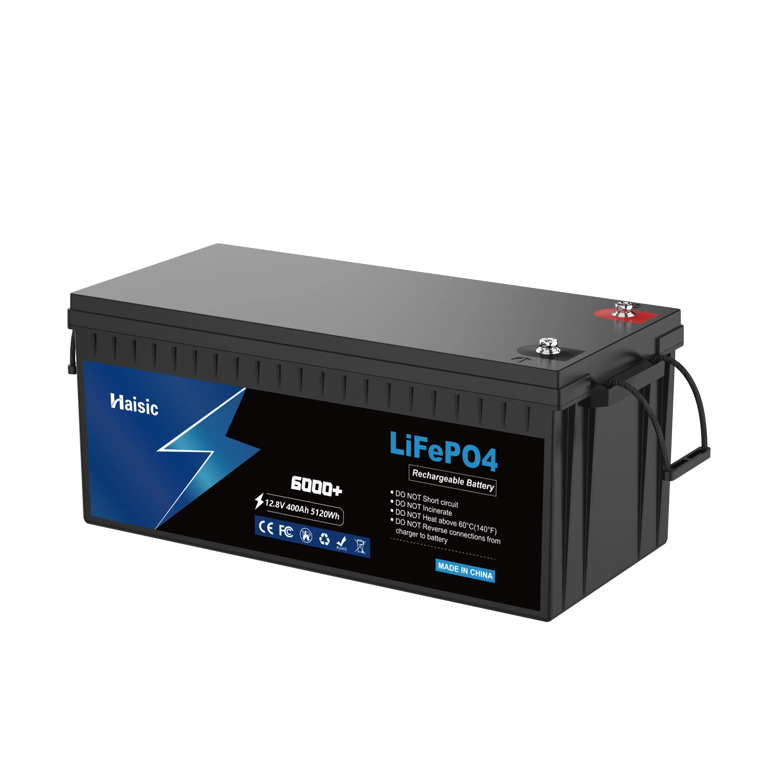 Haisic_12.8V_LiFePO4_Battery_Pack_400Ah_5kWh