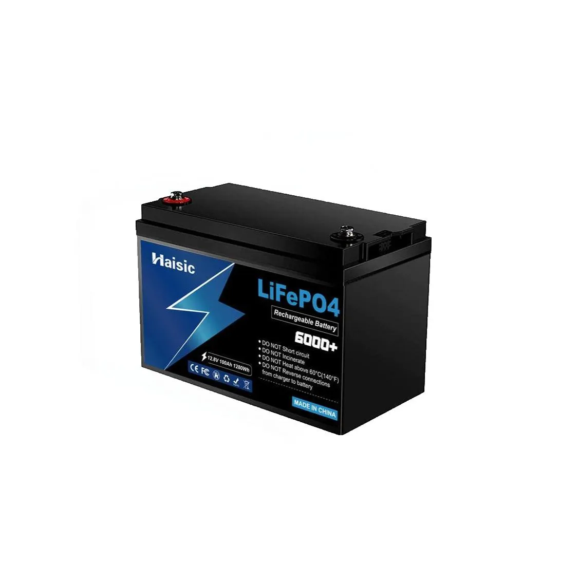 Haisic 72V 100Ah LiFePO4 Battery High Cycle Life Smart BMS