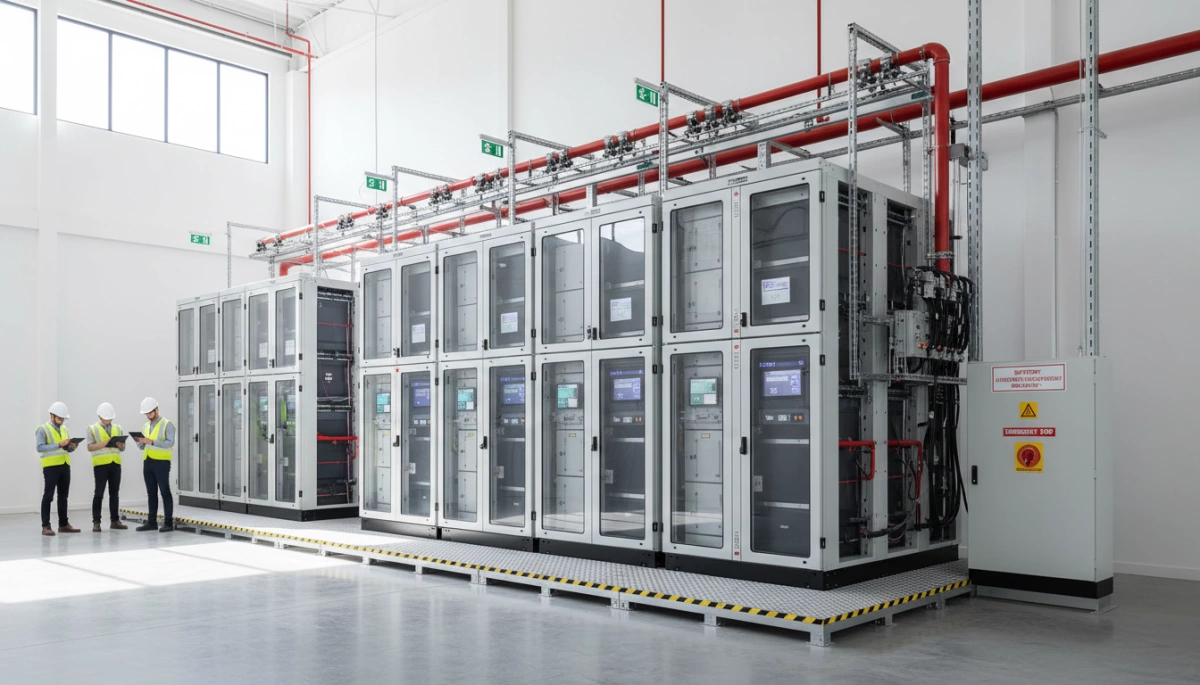 commercial battery storage safety compliance installation