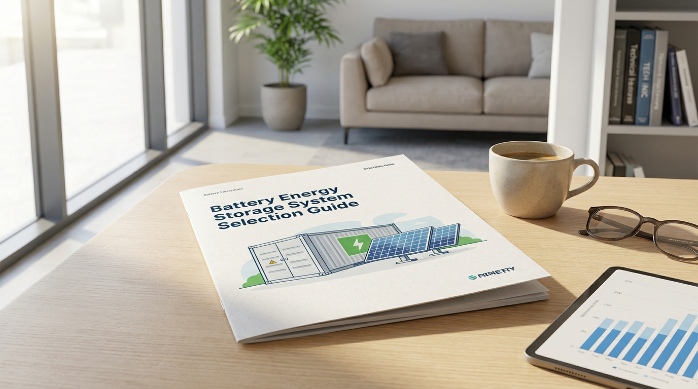 Guide de sélection du système de stockage d'énergie par batterie