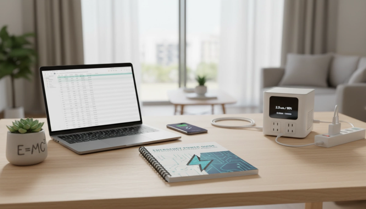 ایمرجنسی بیٹری بیک اپ پاور کیلکولیشن گائیڈ