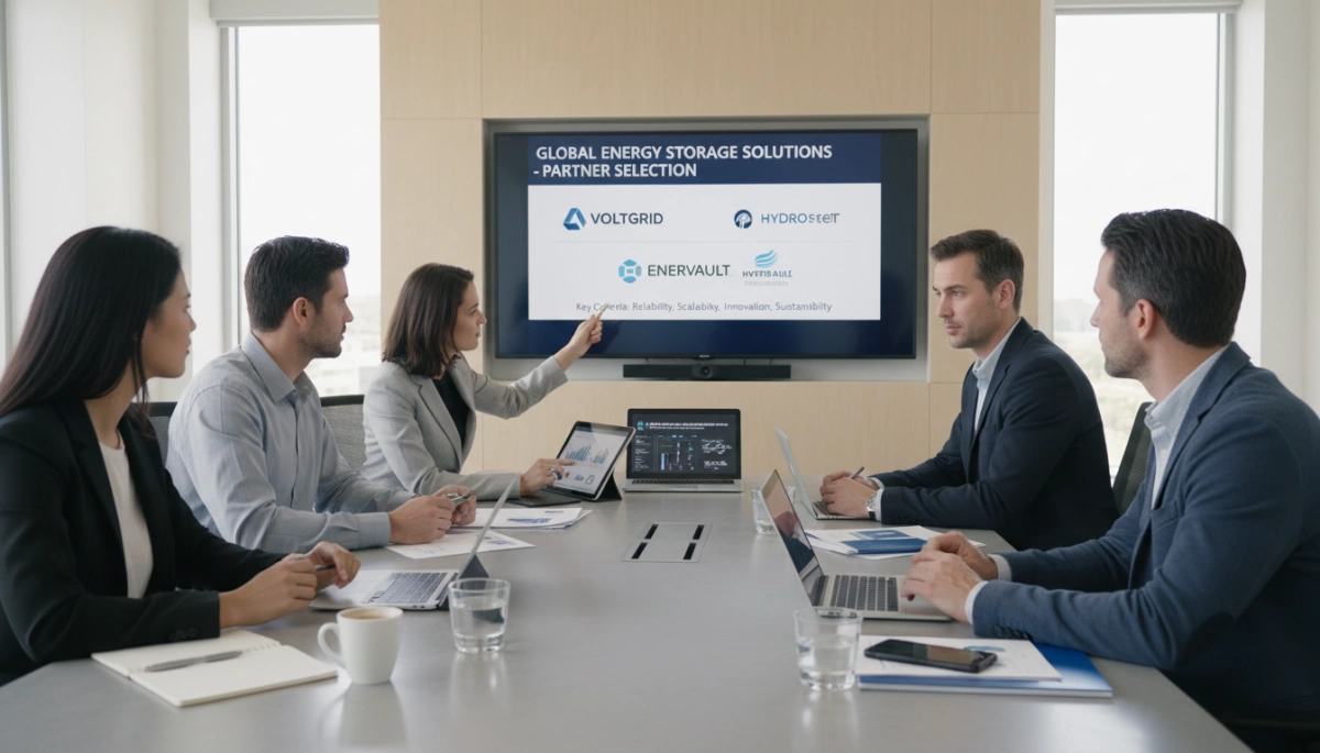 import Energy Storage System fabrikant selectie