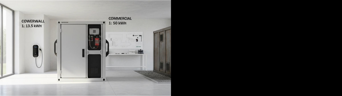 مقارنة حاويات تخزين بطاريات الليثيوم