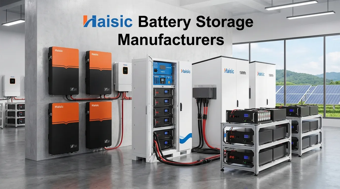 Haisic_Fabricantes de Armazenamento de Bateria