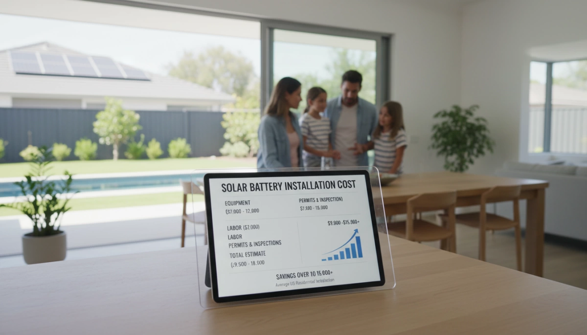 太阳能电池安装成本