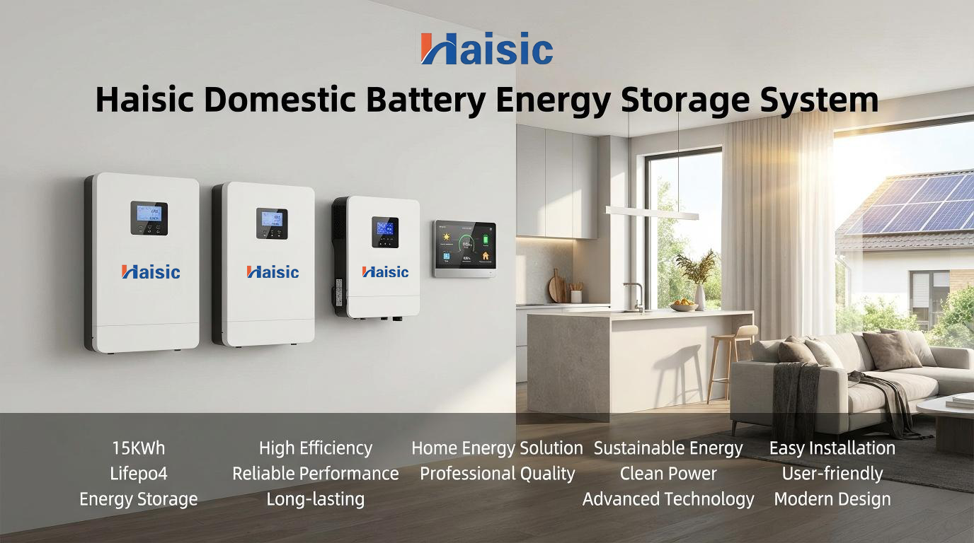 Haisic Huishoudelijk Batterij-energiesysteem
