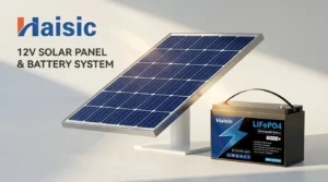 12v solar panel and battery