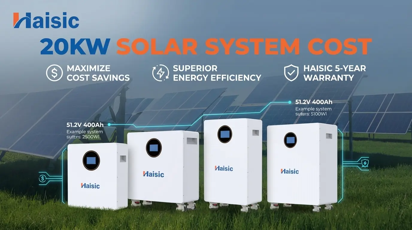 20kw solar system cost