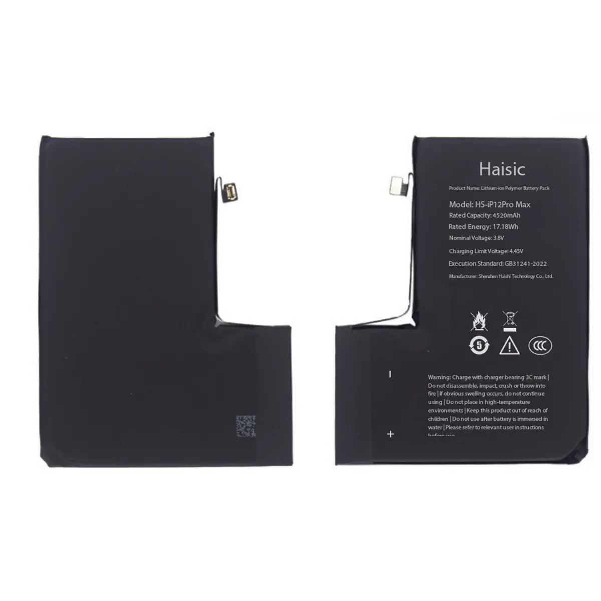 Batteria Haisic per iPhone 12 Pro Max