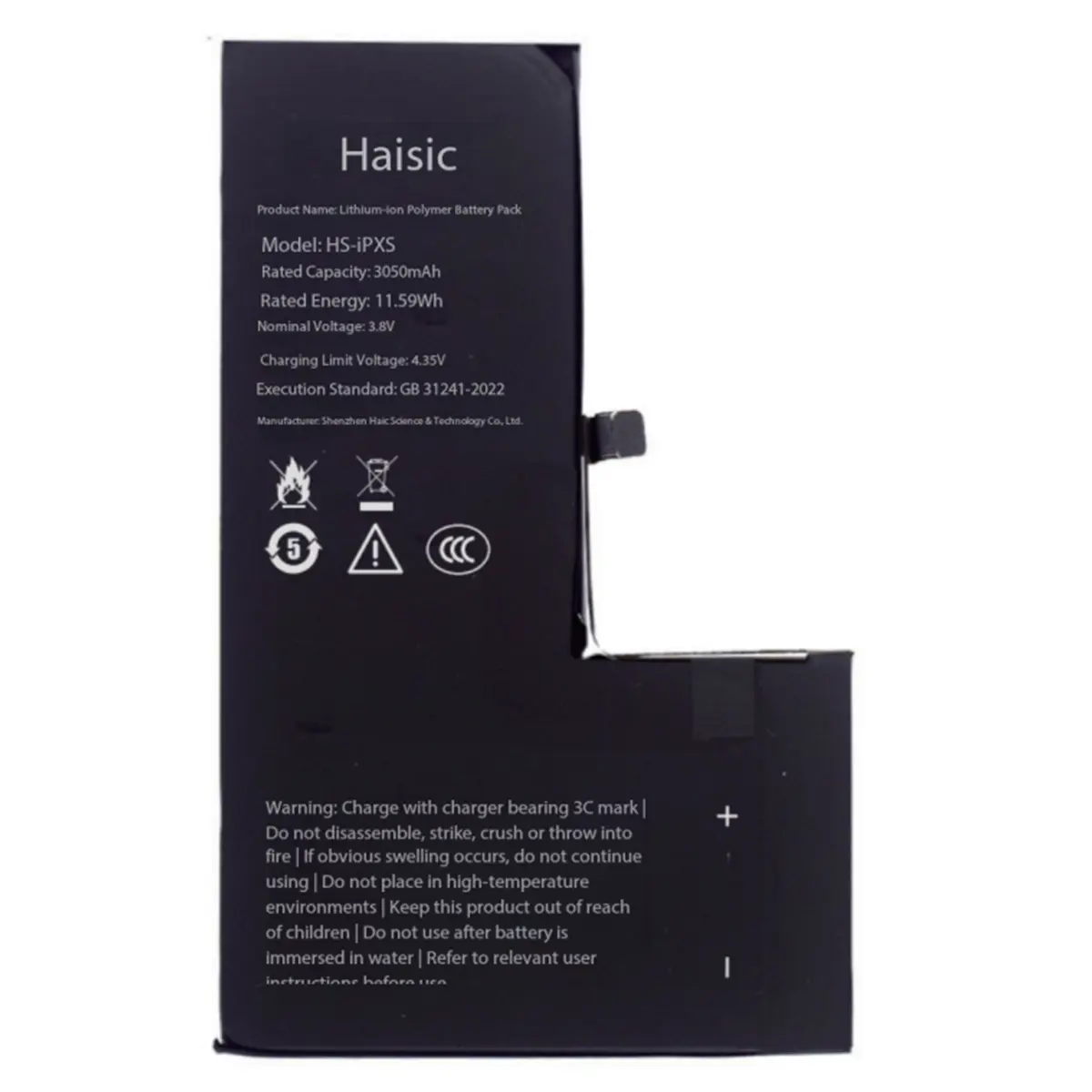 Haisic iphoneXS battery Haisic iphoneXS battery