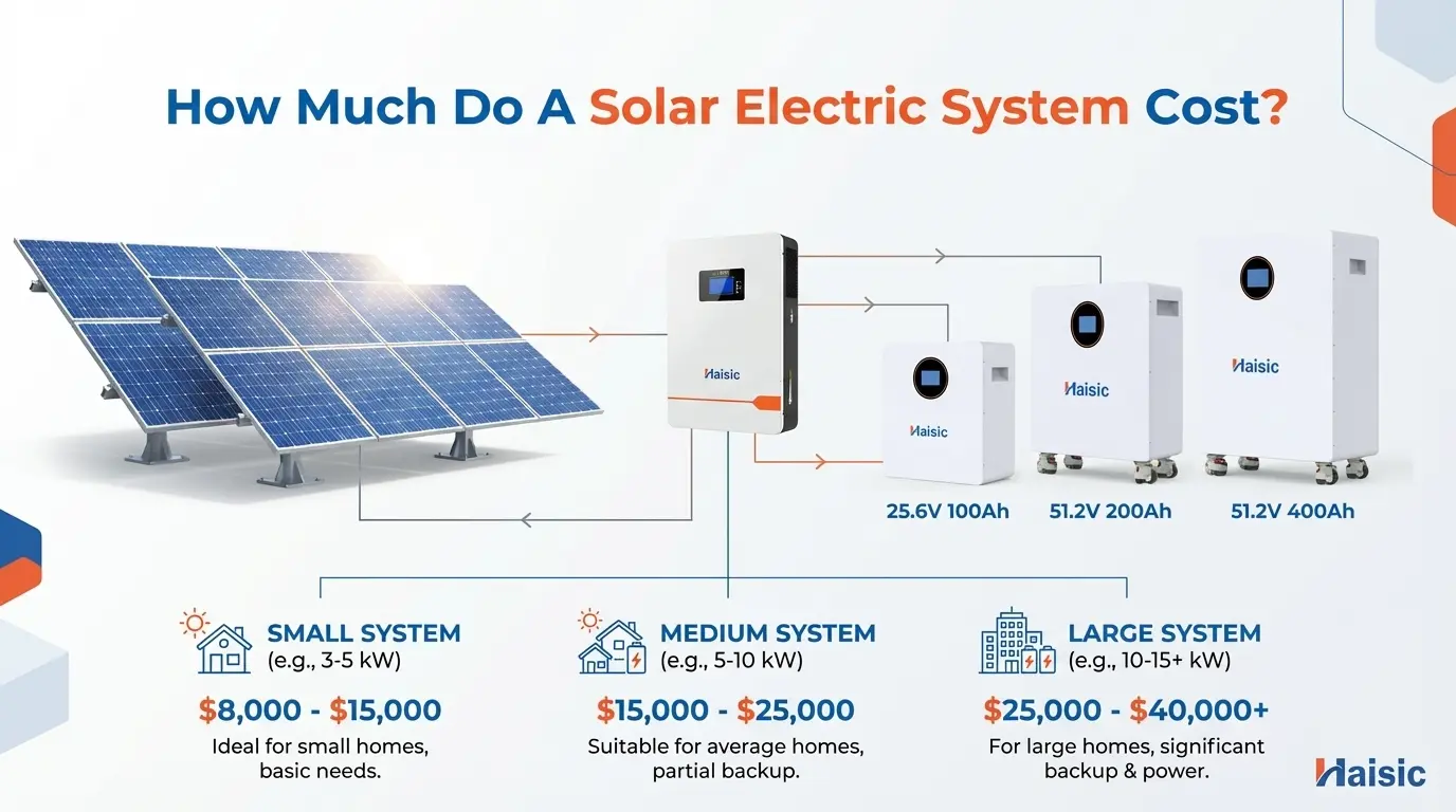quanto costa un sistema elettrico solare