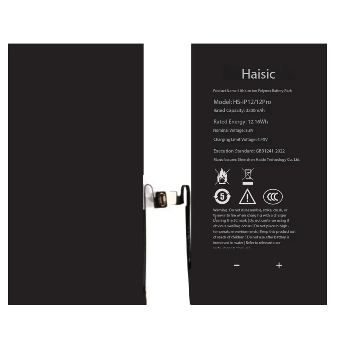 batterie iPhone 12 et 12Pro