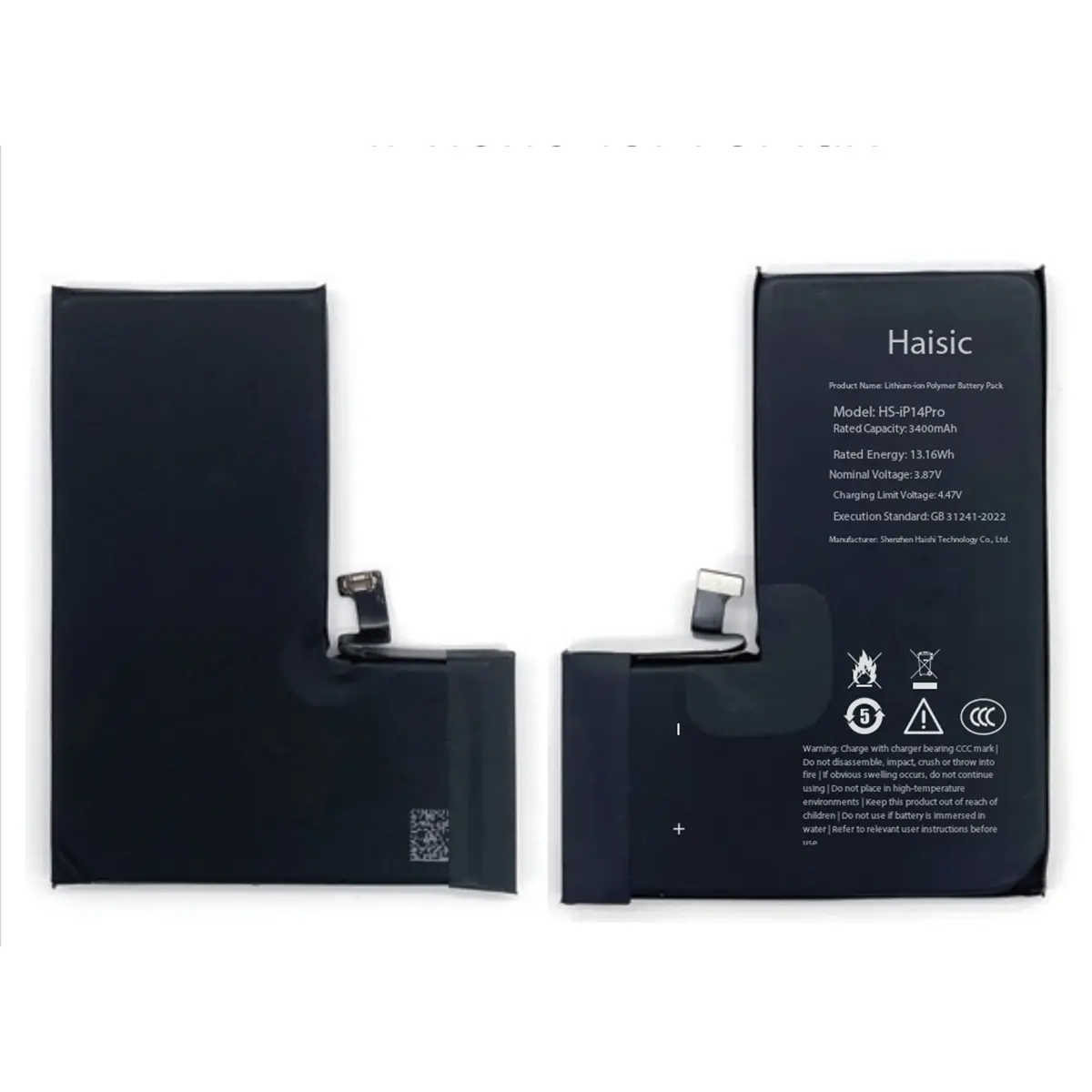 Haisic Batterie iPhone 14Pro