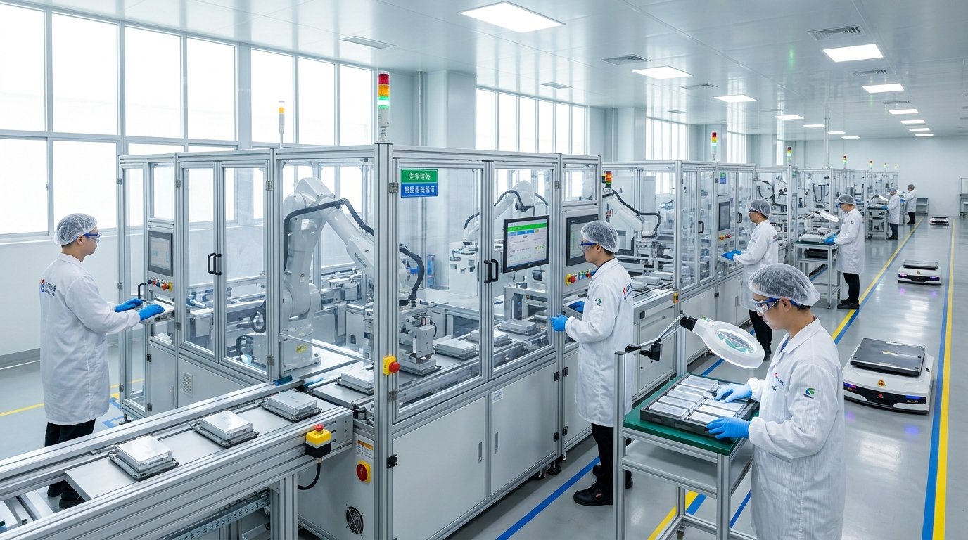 Fabrico de Baterias para iPhone em China