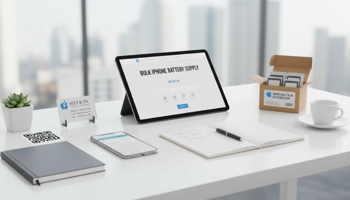 bulk iPhone battery distributor contact options