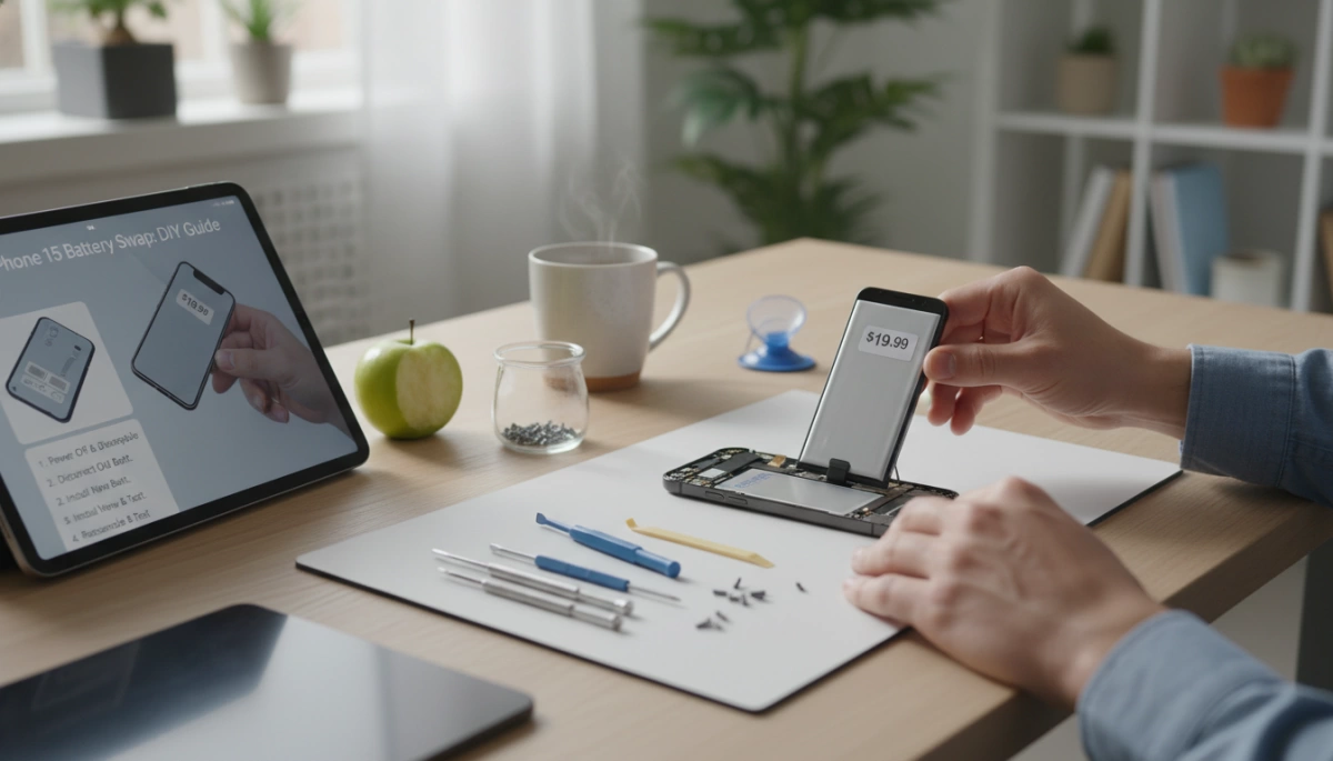 iPhone 15 cheap battery installation tips