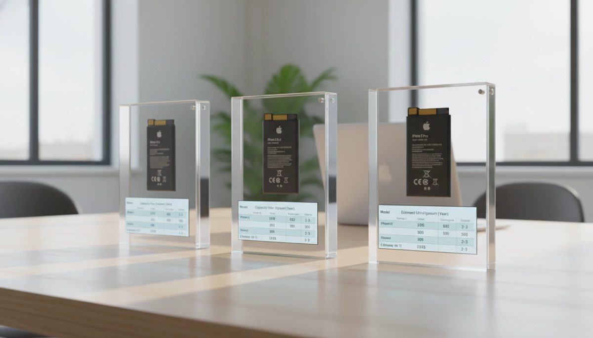 wholesale iphone original battery specs comparison